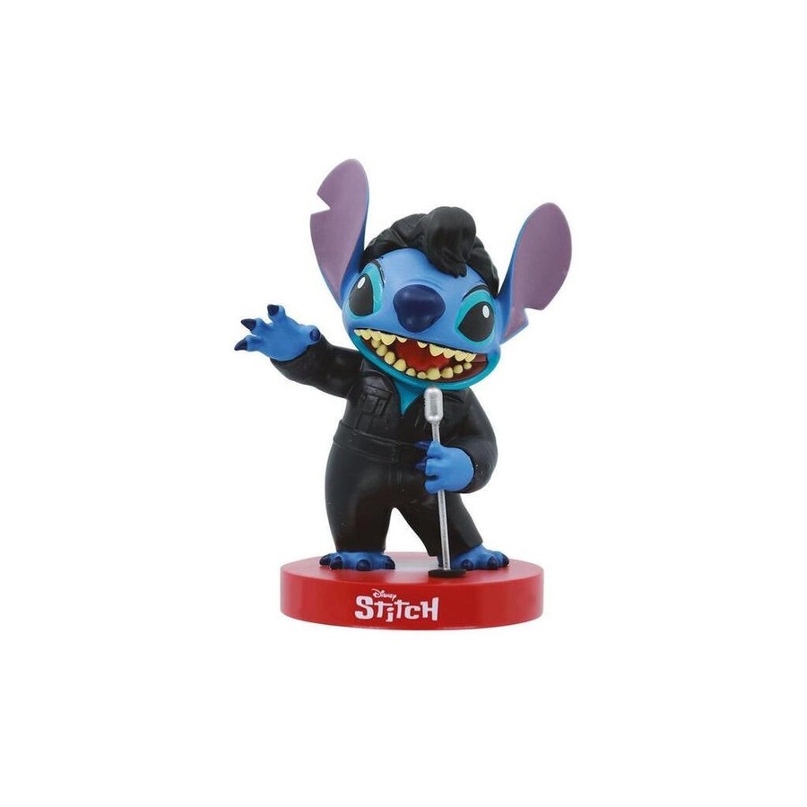 Figura enesco disney stitch elvis traje de cuero