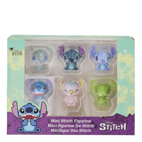 Pack mini figuras enesco disney stitch 6 unidades