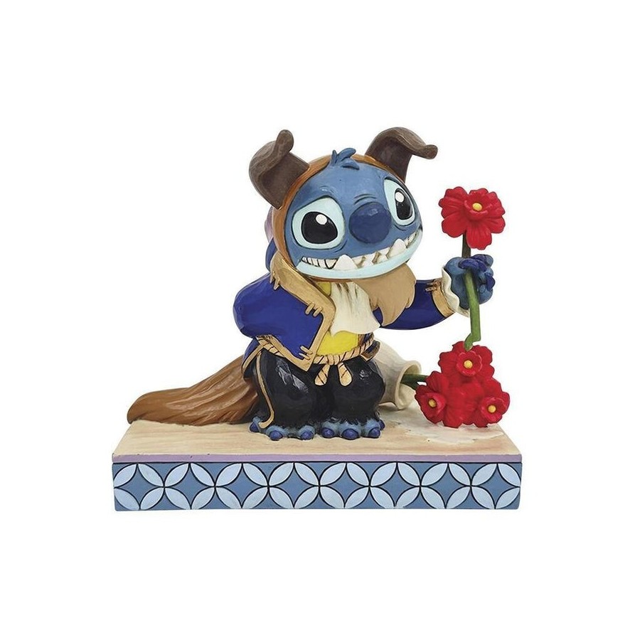Figura enesco disney stitch como la bestia