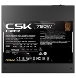 Fuente alimentacion antec csk750dc ec 80+ bronze atx