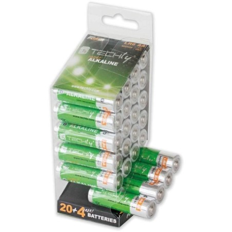 Techly lr06 aa 1.5v batería de un solo uso alcalino