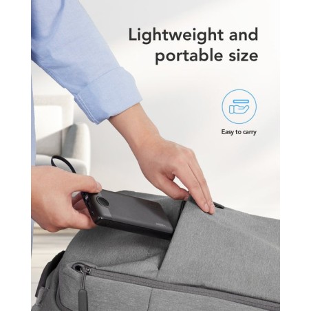 Cargador powerbank veger c10 10000mah vg-w1116 with cables built in