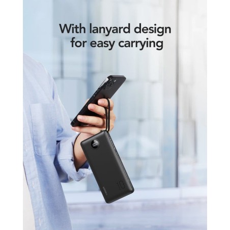 Cargador powerbank veger c10 10000mah vg-w1116 with cables built in