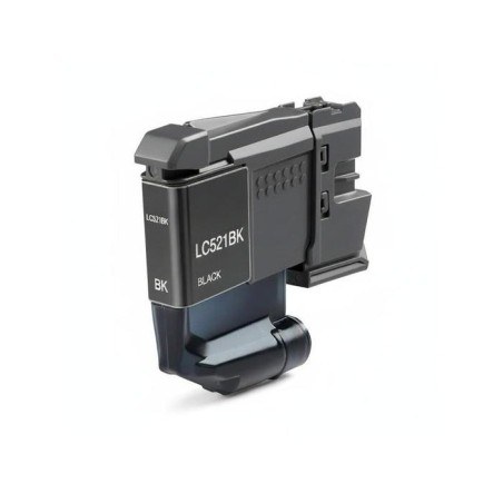 Brother lc521 negro tinta pigmentada generica - reemplaza lc521bk