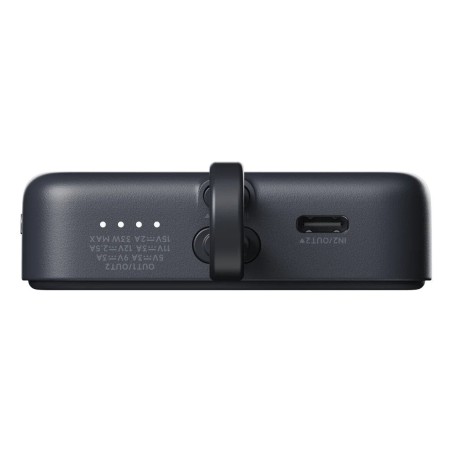 Xiaomi power bank magnético 10000mah con cable integrado - gris
