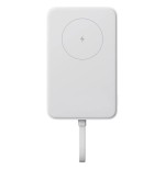 Xiaomi power bank magnético 10000mah con cable integrado - blanco