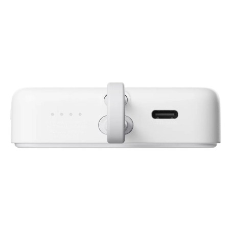 Xiaomi power bank magnético 10000mah con cable integrado - blanco