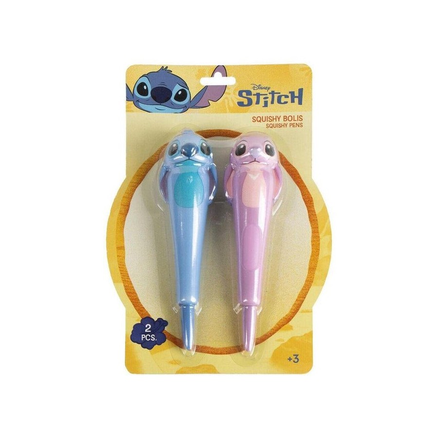 Blister 2 boligrafos stitch disney