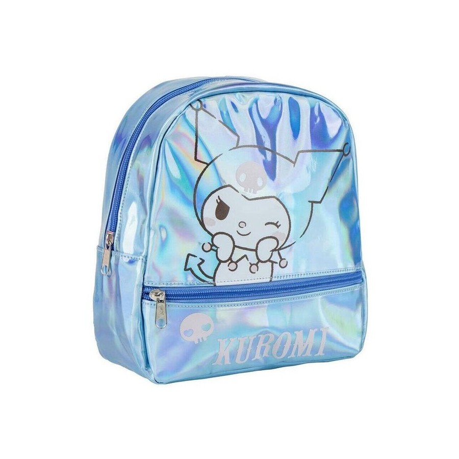 Mochila casual kuromi hello kitty 23cm