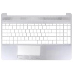 Carcasa superior para portátil hp 15 dw 15s du 15s dy 250 g8 plata sin touchpad