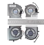 Ventiladores cpu + gpu para portátil msi gl65 ge65 gp65 we65 ms 16u7 n425 n426