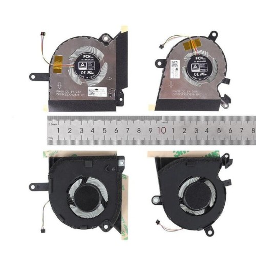 Ventiladores cpu + gpu para portátil asus gv301qh