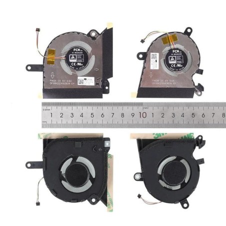 Ventiladores cpu + gpu para portátil asus gv301qh