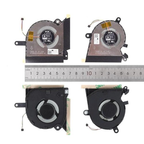 Ventiladores cpu + gpu para portátil asus gv301 gv301q gv301qc gv301qe gv301qh