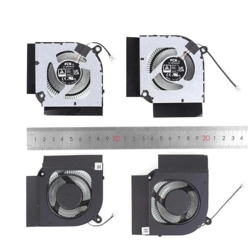 Ventiladores cpu + gpu para portátil acer acer nitro 5 n22c1 an515 58 n20c11 ph317 55 12v