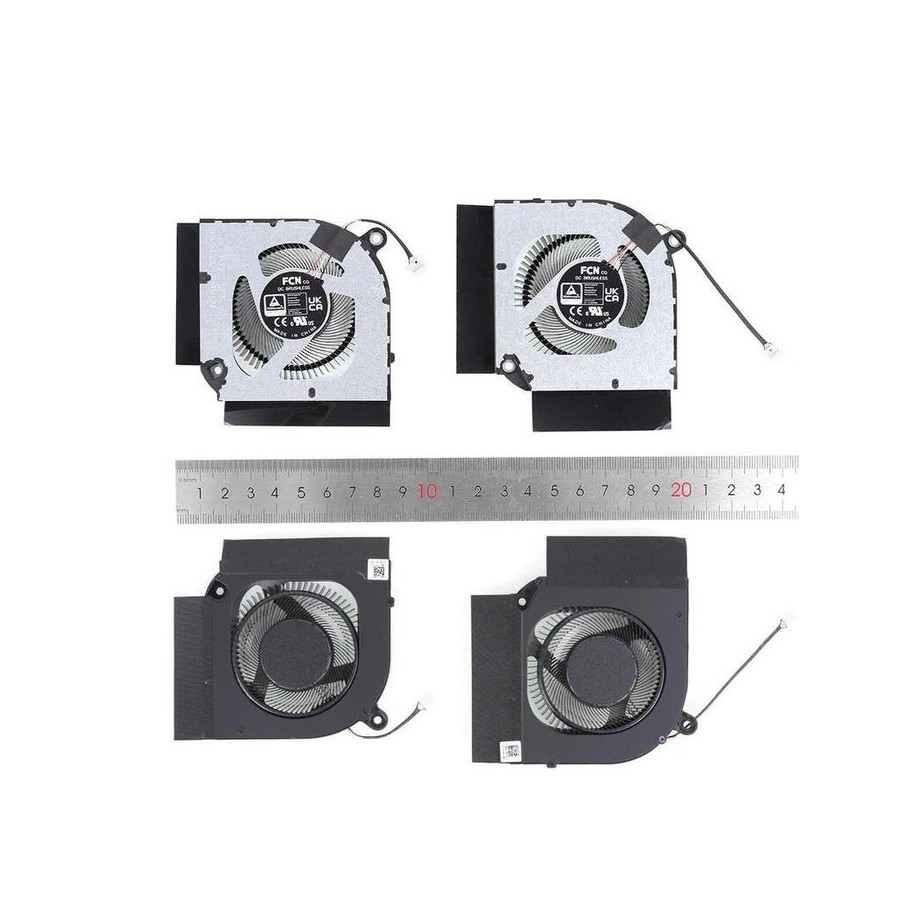 Ventiladores cpu + gpu para portátil acer acer nitro 5 n22c1 an515 58 n20c11 ph317 55 12v