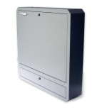 Techlypro 026845 techlypro armario de seguridad de montaje en pared para portátil con estante y cerradura