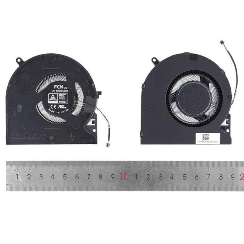 Ventiladores cpu + gpu para portátil razer blade 15 elite edition rz09 0301 02385 0288 0313 0330 0367 rz09 0300