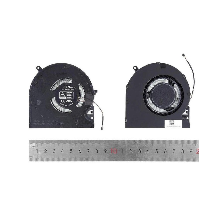 Ventiladores cpu + gpu para portátil razer blade 15 elite edition rz09 0301 02385 0288 0313 0330 0367 rz09 0300