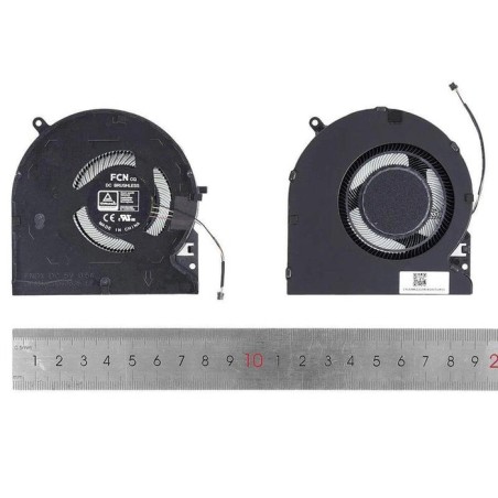Ventiladores cpu + gpu para portátil razer blade 15 elite edition rz09 0301 02385 0288 0313 0330 0367 rz09 0300