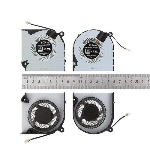 Ventiladores cpu + gpu para portátil acer an517 51 an715 51