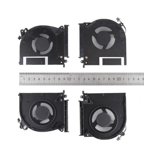 Ventiladores cpu + gpu para portátil dell alienware m15 r2 5v 2019