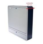 Techlypro 026845 techlypro armario de seguridad de montaje en pared para portátil con estante y cerradura