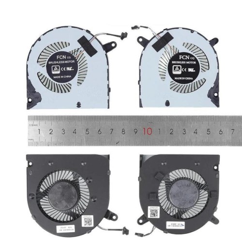 Ventiladores cpu + gpu para portátil dell g3 3590 special g3 3500