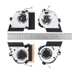 Ventiladores cpu + gpu para portátil asus strix gu502du gu502gv gx505dw ga505 ga502d 5v