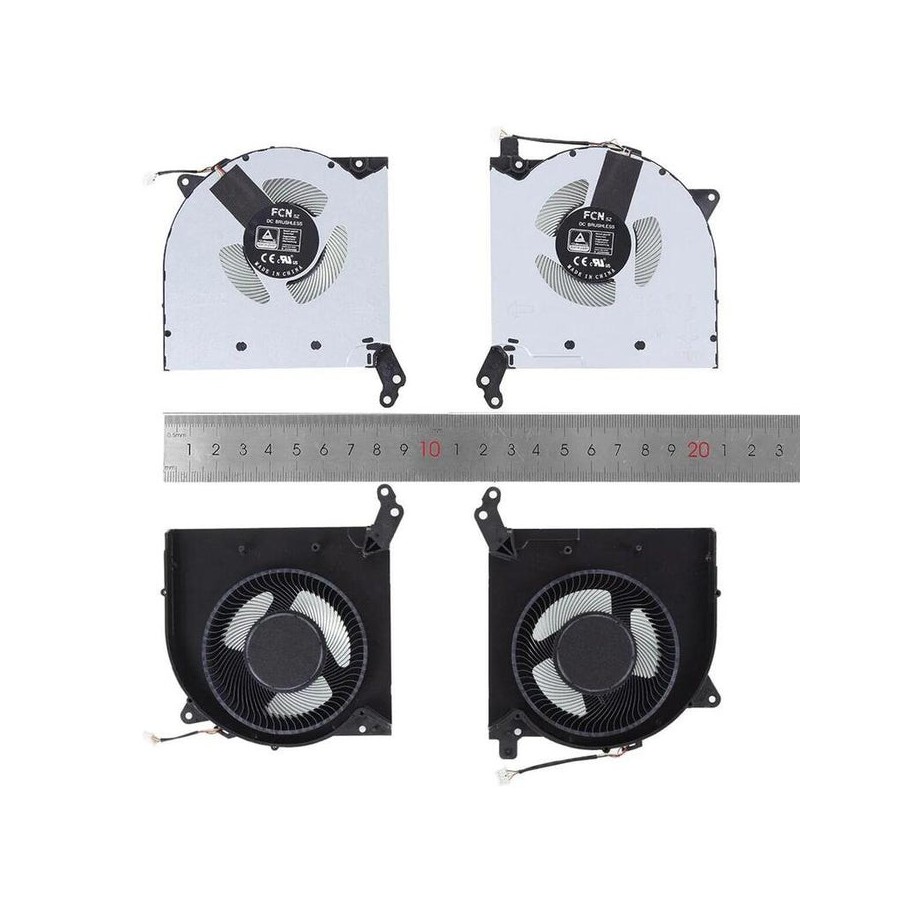 Ventiladores cpu + gpu para portátil lenovo legion y7000 y7000p r7000 r7000p 2021