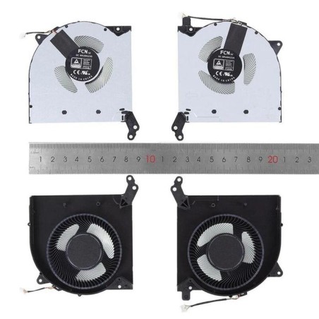 Ventiladores cpu + gpu para portátil lenovo legion y7000 y7000p r7000 r7000p 2021