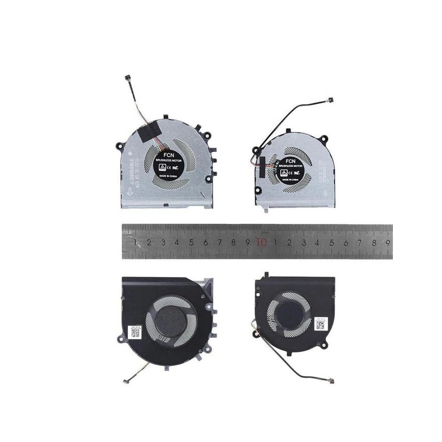 Ventiladores cpu + gpu para portátil lenovo thinkbook 14s iwl k4 iwl s540 14