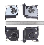 Ventiladores cpu + gpu para portátil asus rog strix rtx scar ii gl704gw fl2d fl2f