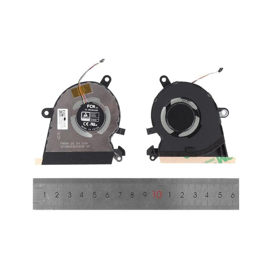 Ventilador cpu para portátil asus gv301 gv301q gv301qc qv301qe gv301qh