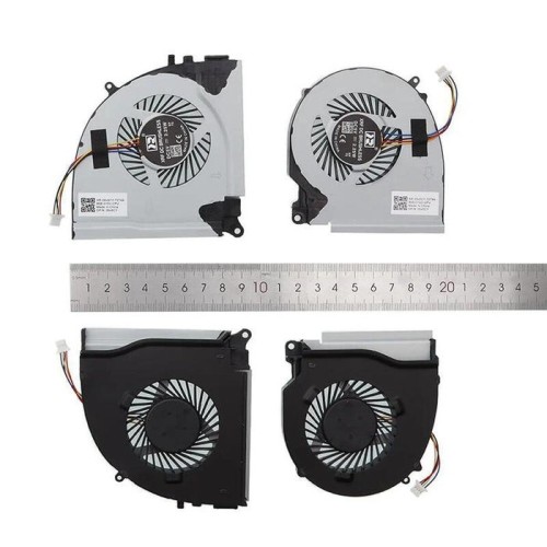 Ventiladores cpu + gpu para portátil dell 7000 15 7559 7557 5577 5576