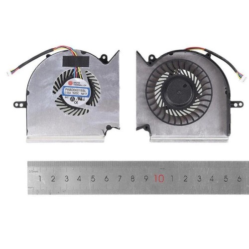 Ventilador cpu para portátil msi ge75 gp75 gl75 we75 vr ms 17e2 ms 17e4 ms 17e5 ms 17e7