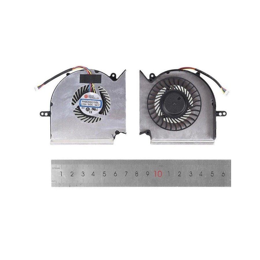 Ventilador cpu para portátil msi ge75 gp75 gl75 we75 vr ms 17e2 ms 17e4 ms 17e5 ms 17e7