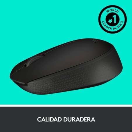 Logitech m171 ratón inalámbrico negro 910-004424