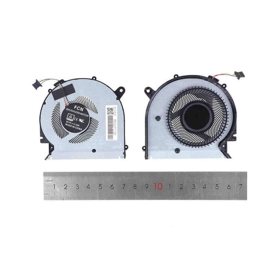 Ventilador para portátil hp envy 13 ah 13 ah1025cl 13 ah0001na tpn w136 19526 001
