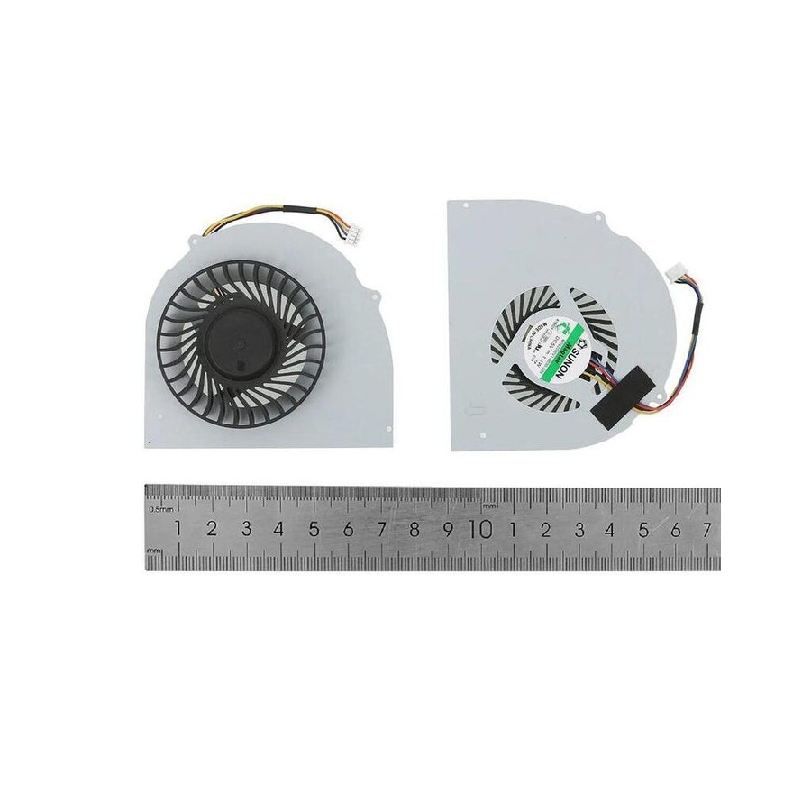 Ventilador para portátil dell latitude e6540 dell precision m2800