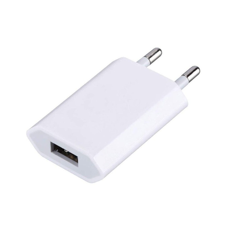 Techly 100747 cargador usb techly slim 230v - 5v / 1a blanco