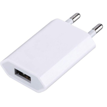 Techly 100747 cargador usb techly slim 230v - 5v / 1a blanco