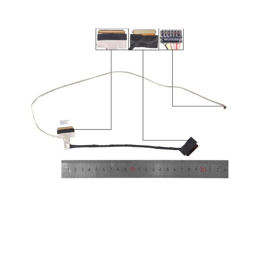 Cable flex para portátil hp 15 dk tpn c141 40 pines