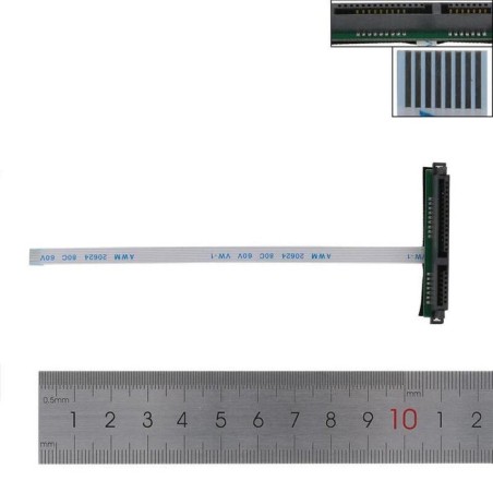 Conector hdd para portátl hp 15 15s dy0005tx 15s dy 8 pines