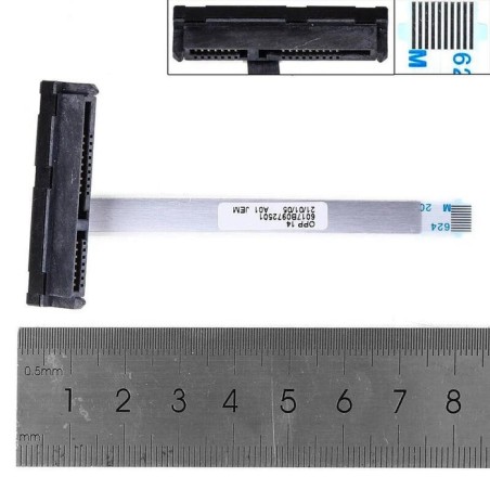 Conector hdd para portátl hp 14s dk0025au 14s dk 10 pines
