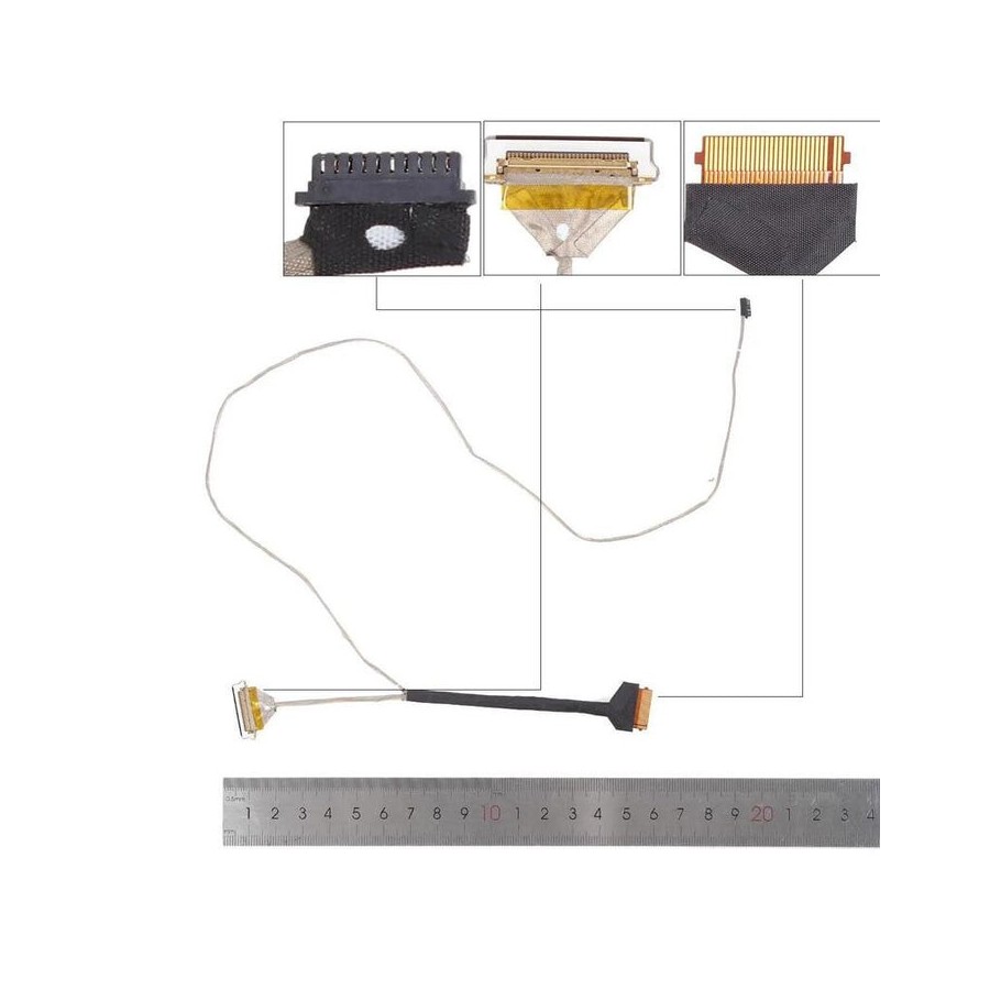 Cable flex para portátil lenovo s350 15 s350 15iwl gs552 30 pines sin táctil