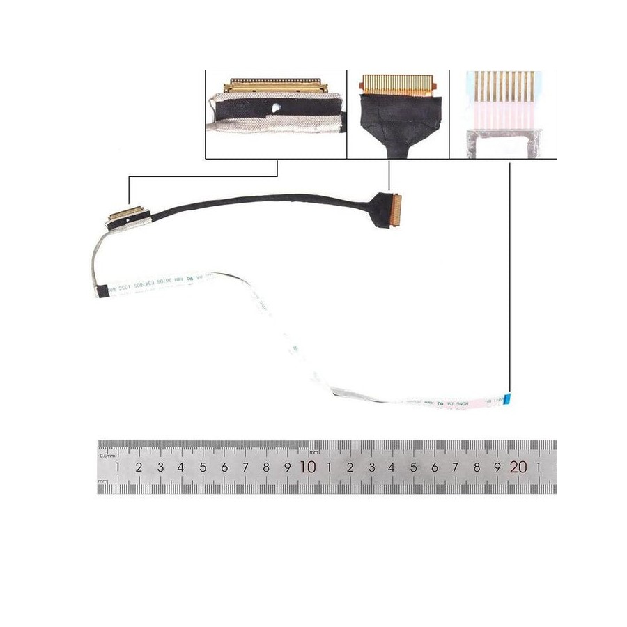 Cable flex para portátil lenovo ideapad 1 15ijl7 js570 30 pines