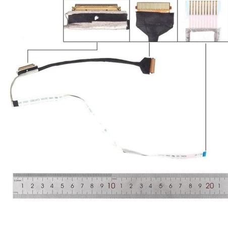 Cable flex para portátil lenovo ideapad 1 15ijl7 js570 30 pines