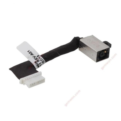 Conector dc jack para portátil dell inspiron 7370 7373 3fyh0