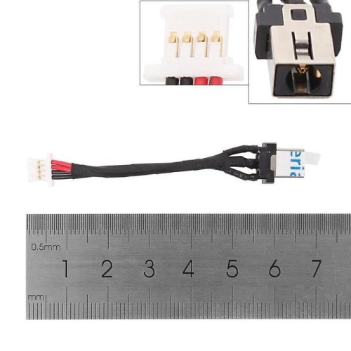 Conector dc jack para portátil lenovo yoga 520 520 14 520 14ikb 80x8 s340 14api s340 14iwl 340 10api